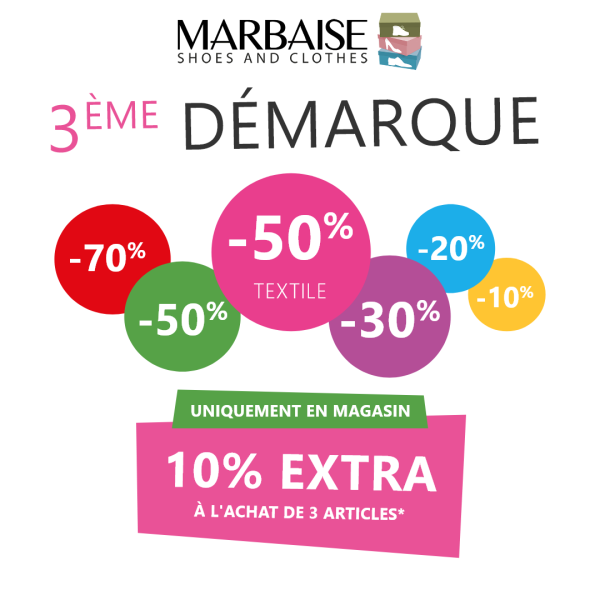 <strong>C&rsquo;est la 3&egrave;me d&eacute;marque des soldes !</strong>