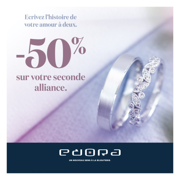 <strong>50 % de r&eacute;duction sur la seconde alliance !</strong>
