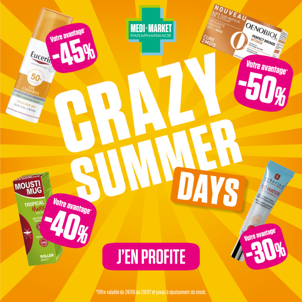 <strong>Place aux CRAZY SUMMER DAYS ! 🌞</strong>