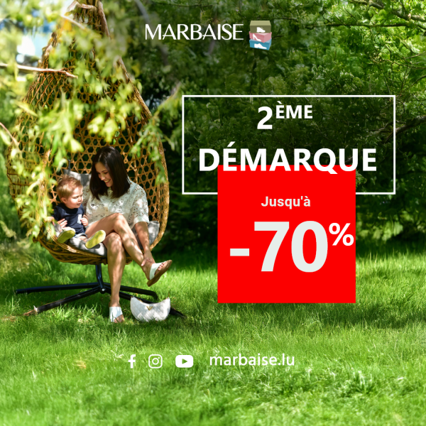 <strong>2e D&Eacute;MARQUE : jusqu&rsquo;&agrave; -70% !&nbsp;</strong>