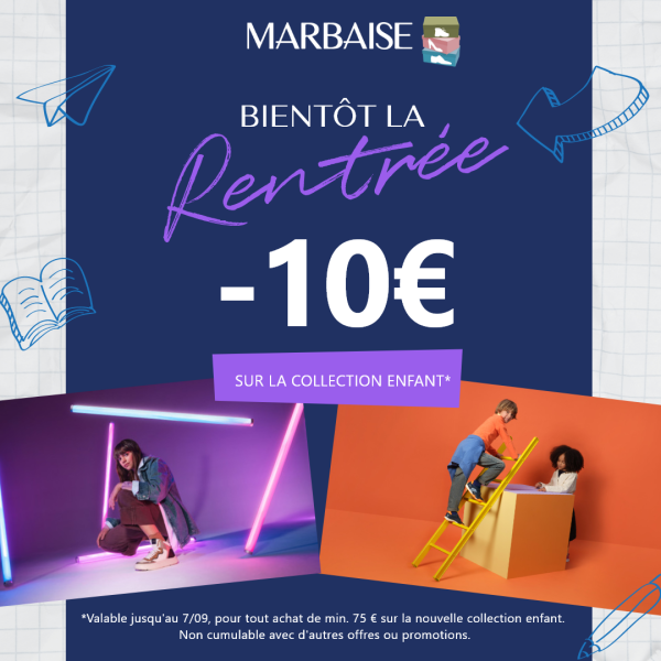 <strong>OFFRE BACK TO SCHOOL 🎒</strong>