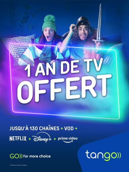 <strong>1 an de TV offerte !&nbsp;</strong>
