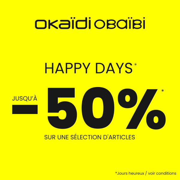 <strong>Ce sont les HAPPY DAYS !&nbsp;</strong>