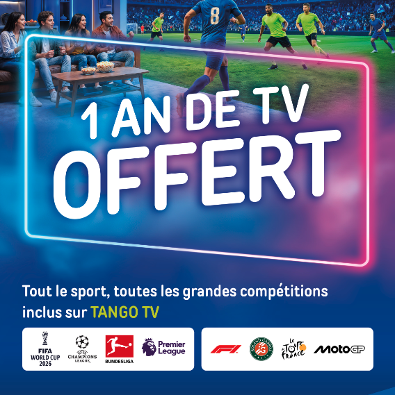 <strong>1 an de TV offert !</strong>