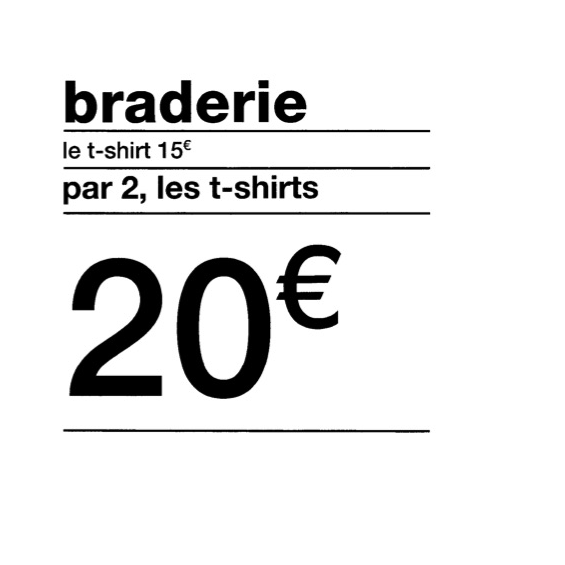 <strong>PROMO BRADERIE</strong>