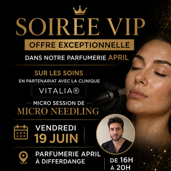 <strong>Profitez d'une soir&eacute;e VIP chez April. 🤩&nbsp;</strong>