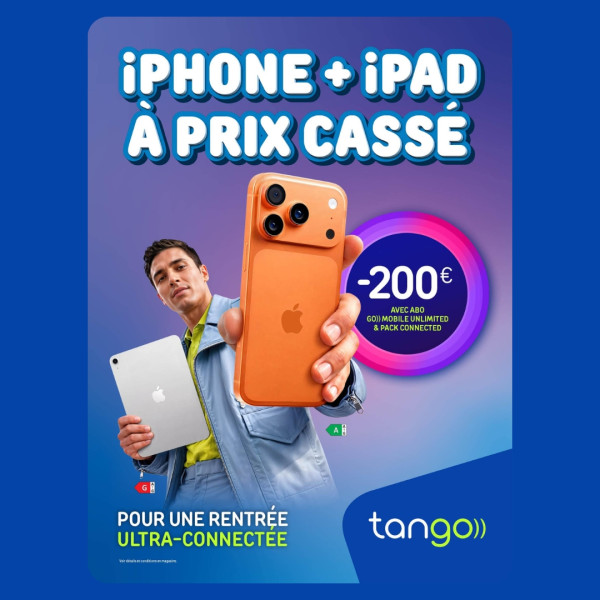 <strong>Un iPhone et un iPad &agrave; prix cass&eacute; !</strong>