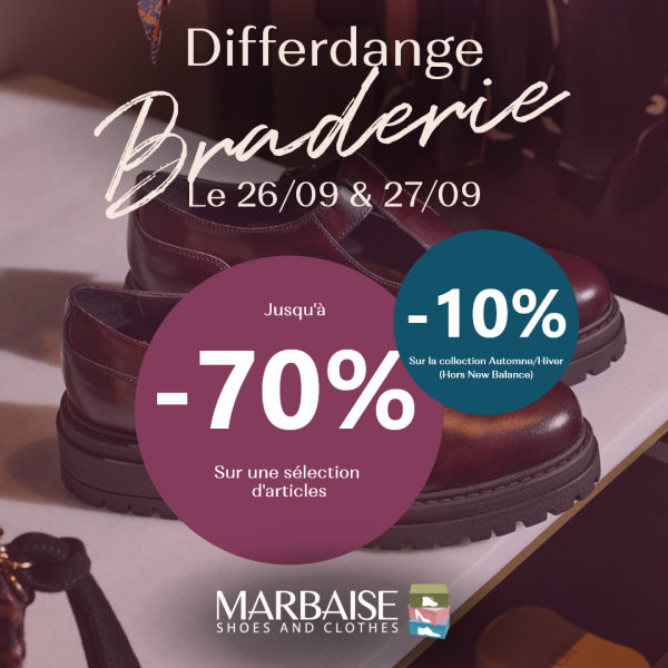 <strong>PROMO BRADERIE</strong>