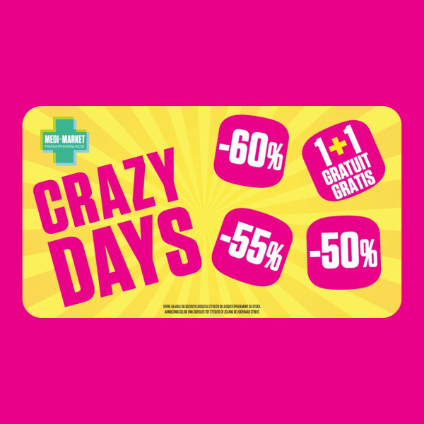 <strong>Les CRAZY DAYS sont de retour&nbsp;</strong>
